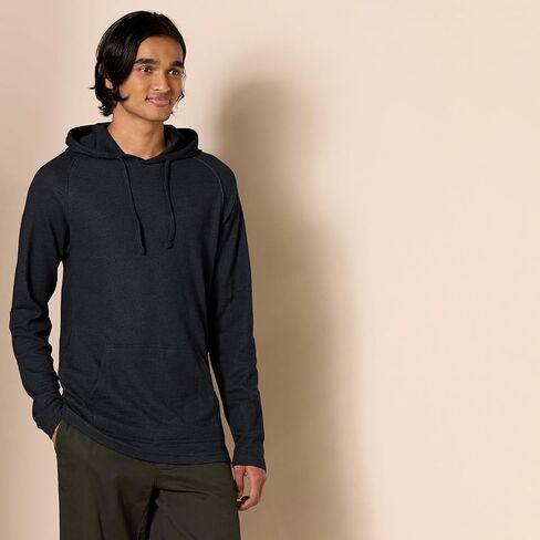 Amazon Essentials Men's Pullover Hoodie, Long-Sleeve Slub Thermal (Previously GoodThreads) in Saudi Arabia
