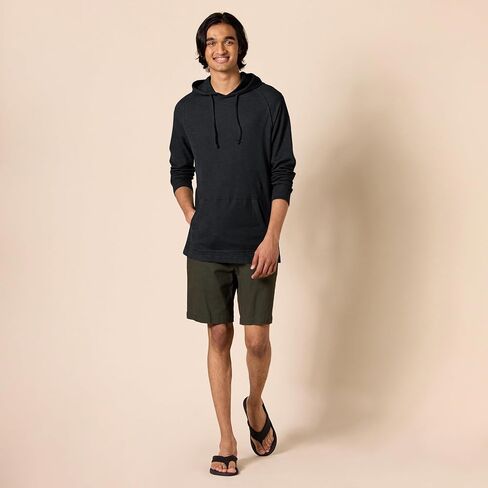 Amazon Essentials Men's Pullover Hoodie, Long-Sleeve Slub Thermal (Previously GoodThreads) in Saudi Arabia