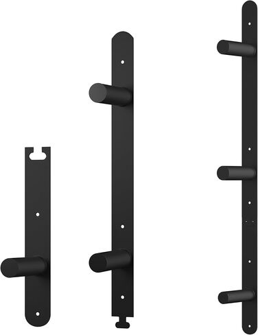 Weight Plate Storage Rack, Weight Plate Holder Wall Mounted Bumper Plate Storage for Home Gym, Fit 2" Olympic Plates in Kuwait