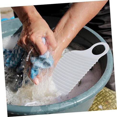 Portable Dual-Sided Mini Washboard Set 6pcs Stripe Texture Laundry Scrubbing Board for Travel Convenient Washing and Quick Drying Clothes in Saudi Arabia