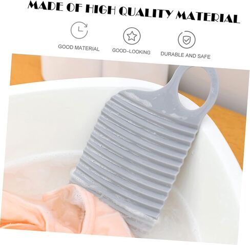 Portable Dual-Sided Mini Washboard Set 6pcs Stripe Texture Laundry Scrubbing Board for Travel Convenient Washing and Quick Drying Clothes in Saudi Arabia