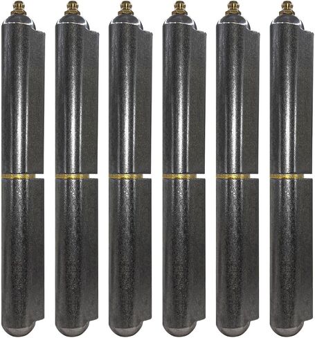 7" Inch Weldable Bullet Hinge – Heavy Duty Barrel Hinges – Weld On Gate Hinges – Weldable Door Hinges – Weld BBQ Smoker Hinge – 7.39" Inch x .98" Inch – Heavy Duty Steel Teardrop Body Pin Grease Zerk in Saudi Arabia