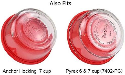 1 و 2 و 4 و 7 كوب أغطية/أغلفة لبيريكس ، مرساة Hocking & Klareware Storage Bowls *Lids فقط - حاوية زجاجية غير متضمنة *(4 حزمة *واحدة من كل حجم *، أزرق) in Kuwait