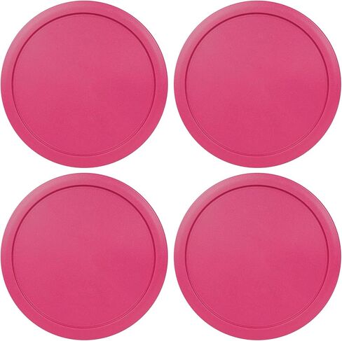 Replacement Lids for Pyrex 2-Cup Glass Food Storage Container Bowls, 5-Inch Plastic Round Lids Covers fits Pyrex 7200-PC, Airtight & Leakproof (6-Pack, Green) in Kuwait