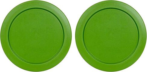 Replacement Lids for Pyrex 2-Cup Glass Food Storage Container Bowls, 5-Inch Plastic Round Lids Covers fits Pyrex 7200-PC, Airtight & Leakproof (6-Pack, Green) in Kuwait