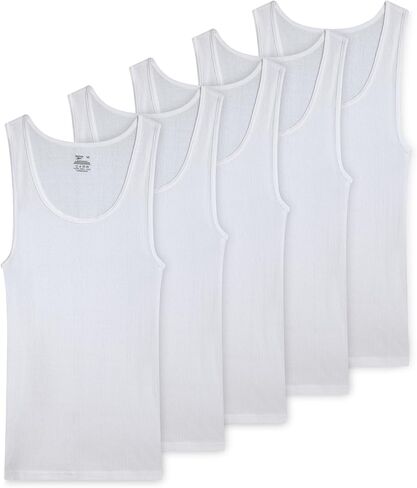 reebok mens top top infershirt - 3 pack/5 pack cotton cotton mens intershirts - taglesslessless shirts for men (s -xl) in Kuwait