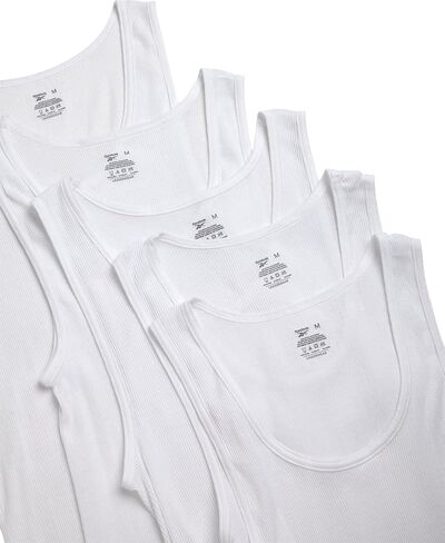 reebok mens top top infershirt - 3 pack/5 pack cotton cotton mens intershirts - taglesslessless shirts for men (s -xl) in Kuwait