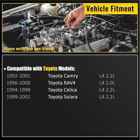 Harmonic Balancer Crankshaft Pulley 594-198 compatible with Toyota Highlander Rav4 Matrix Solara Camry Corolla Harmonic Balancer For Scion Tc 2005-2010 Xb 2008-2015 1340700H010 in Kuwait