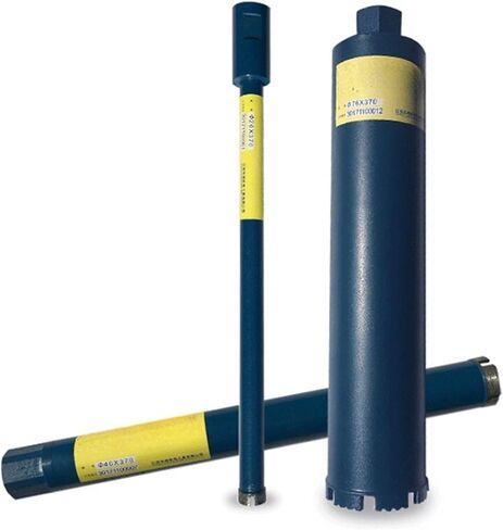 Diamond Dry Drill Bit Concrete Perforator Core Concrete Wall Punching Diamonding DrillBit, Perforator Core Installation for Aircondition, Home Renovation Tools, Length 450mm(40mm) in Saudi Arabia