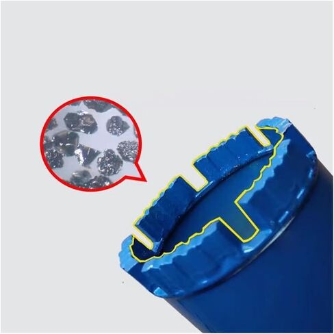 مثقبة مثقبة جاف من Diamond Diamond Bit Concrete Core M22 واجهة جافة ورطبة ملموسة ملموسة بتركس جدار تثبيت الهواء (51 مم ، 370 مم) in Saudi Arabia