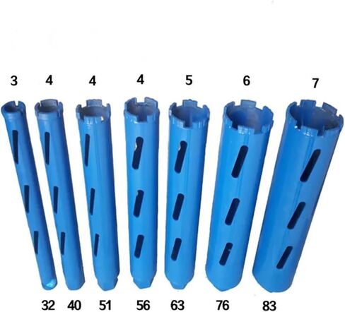 مثقبة مثقبة جاف من Diamond Diamond Bit Concrete Core M22 واجهة جافة ورطبة ملموسة ملموسة بتركس جدار تثبيت الهواء (51 مم ، 370 مم) in Saudi Arabia