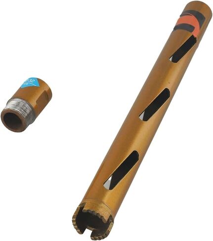 Diamond Dry Drill Drill Bit Concrete Core Thread M22 Dry Wet Hammer Perforator Corder Drillbit Applications Emery Grits Superior (51mm) in Saudi Arabia