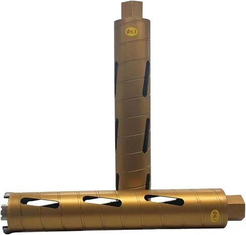 Diamond Dry Drill Bit Concrete Perforator Core Interface Thread M22 32-83mm Dry Diamonding Core Drilling Bits Wall Hole Opener for Air Installation Perforator Concrete Drilling Tools(32mm) in Saudi Arabia