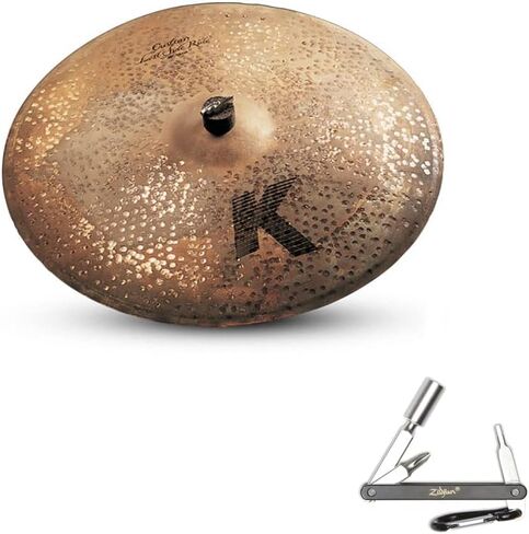 Zildjian K0986 20 "K مخصص اليسار ركوب الطبل ملعب الصنج البرونزي مع zkey in Kuwait