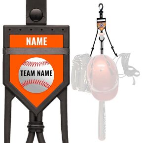 Pro - Dugout Gear Hanger - The Dugout Organizer - for Baseball and Softball to Hold Bats, Helmets and Gloves in Saudi Arabia