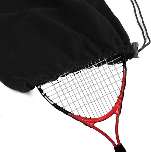 HUIOP Tennis Racket Cover, Soft Fleece Storage Bag Case for 1-2 Tennis Racquets in Saudi Arabia