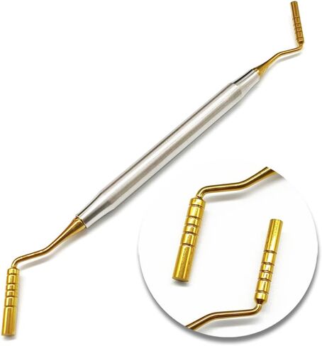 Titanium Coated Dental Bone Graft Restorative Kit Bone Powder Filling Instrument Dental Spatula Filler Tool (1 Piece E) in Kuwait
