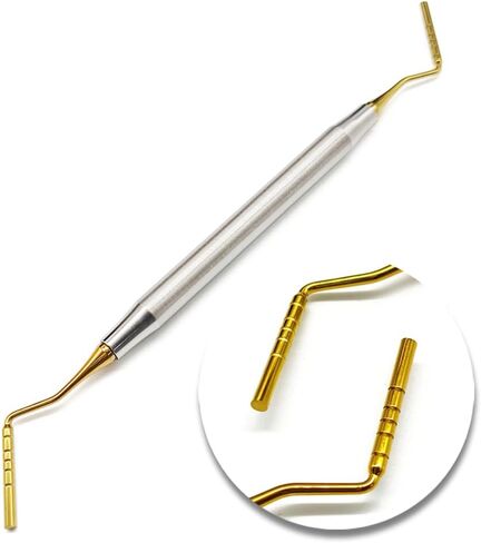 Titanium Coated Dental Bone Graft Restorative Kit Bone Powder Filling Instrument Dental Spatula Filler Tool (1 Piece E) in Kuwait