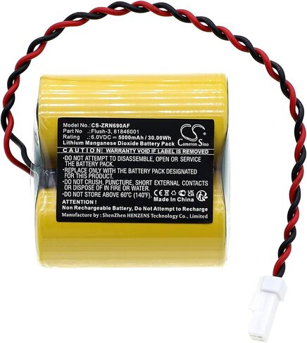 VI Vintrons Battery for Zurn P6900-Gen ، Z6912-Gen ، Z6913-Gen ، Z6914 Gen ، Z6915-Gen ، Z6917-Gen ، 81846001 ، in Saudi Arabia