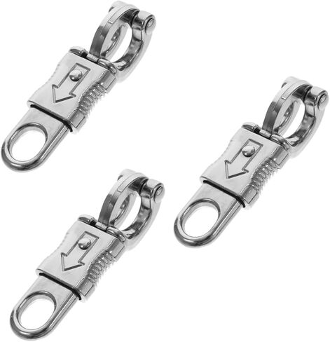 Pretyzoom Zinc Alloy Quick Release Lock Lock for Fearserian استخدام خطاف Metal Snap لإكسسوارات ركوب الخيل 102 مم للرياضة في الهواء الطلق in Saudi Arabia