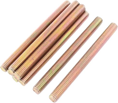 5pcs 1.25mm ملعب M8 × 90 مم ذكر الخيط الكامل المسمار قضيب الخيوط in Saudi Arabia