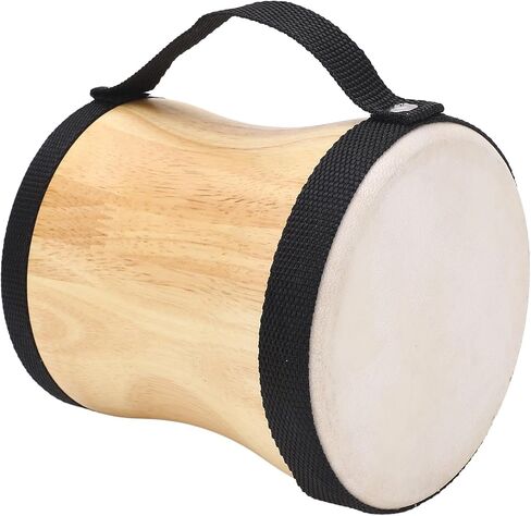 Hand Drum Kit Sheepskin Top Bongo Percussion Drum for Performances Parties Music Festivals (Black) in Saudi Arabia