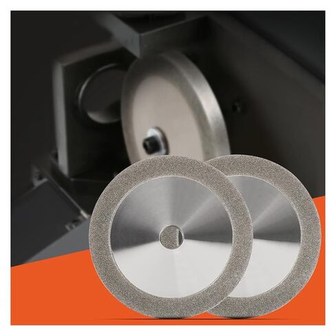 3Inch 78mm Flat Diamond Abrasive Grinding Wheel for Carbide File Milling Cutter Grinder Disc 150 Grit with 3/8" 10mm Bore in Saudi Arabia
