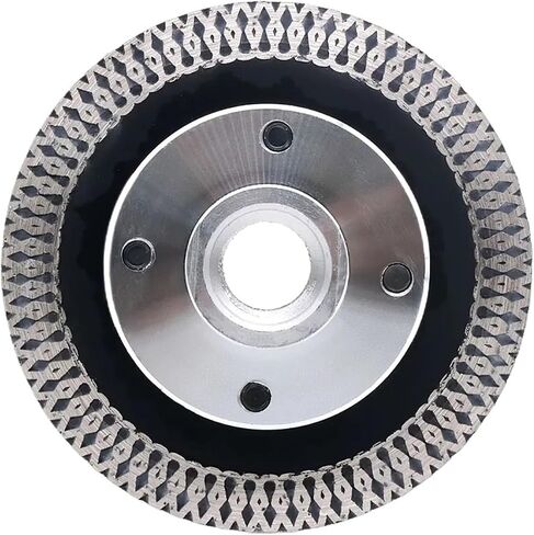 75mm Diamond Saw Blade Hot Pressed Mesh Turbo Carving Cutting Disc with Removable Flange M14 5/8-11 for Stone Granite(Disc Without Flange) in Kuwait