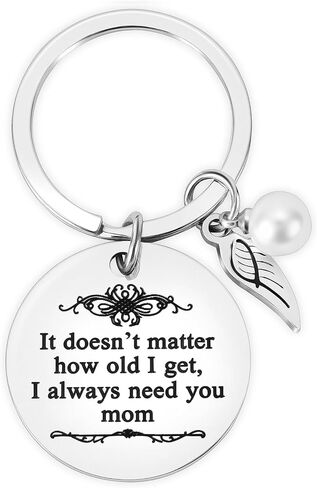 Meaningful Mom Gifts from Daughter, Cute Keychain Gifts Ideal for Mom Birthday Mother's Day Christmas Valentine's Day in Kuwait