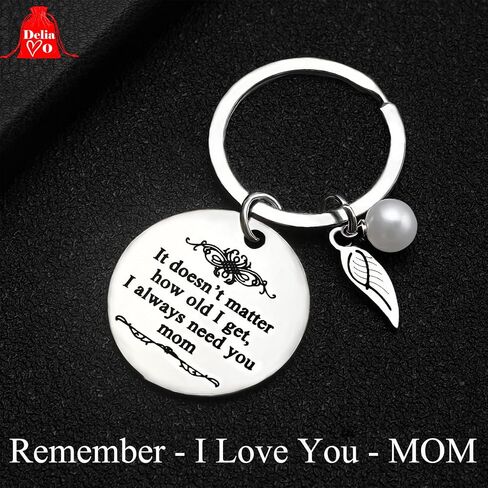 Meaningful Mom Gifts from Daughter, Cute Keychain Gifts Ideal for Mom Birthday Mother's Day Christmas Valentine's Day in Kuwait