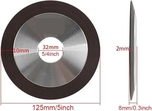 Diamond Grinding Wheel Rotary Abrasive Tool(240Grit,100x10x20x5mm) in Saudi Arabia