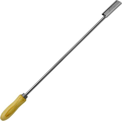 Veterinary Dental Float Tool, Adjustable Wood Handle, Stainless Steel, Ras Design (Straight, Wood/Stainless Steel, Adjusable) in Saudi Arabia