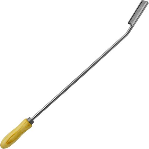 Veterinary Dental Float Tool, Adjustable Wood Handle, Stainless Steel, Ras Design (Straight, Wood/Stainless Steel, Adjusable) in Saudi Arabia