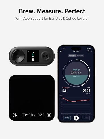 R2 Extract Coffee TDS Refractometer, 0-30% Range, ±0.02% Precision, Portable, Waterproof, Rechargeable, Ideal for Pour Over, Espresso, and Coffee Enthusiasts in Saudi Arabia