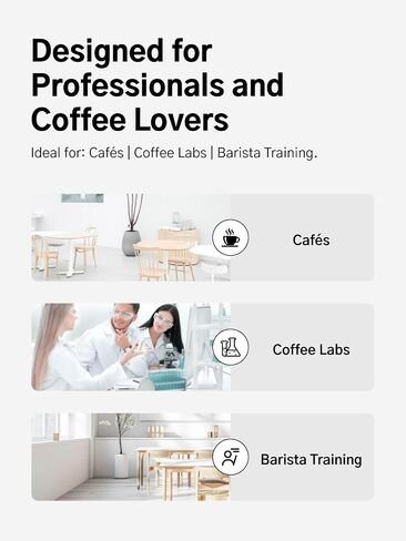 R2 Extract Coffee TDS Refractometer, 0-30% Range, ±0.02% Precision, Portable, Waterproof, Rechargeable, Ideal for Pour Over, Espresso, and Coffee Enthusiasts in Saudi Arabia