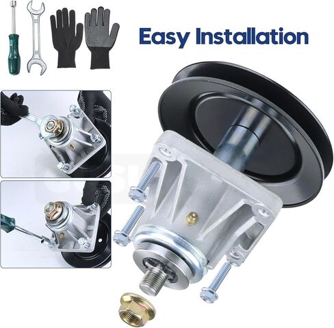 3 Pack Pre-Greased 918-0660 Spindle Assembly Replaces Cub Cadet 918-0660, 618-0660, 918-0625B, 618-0625, 918-04137, 918-04137A for Cub Cadet i1046, LT1045, LT1046, White Outdoor LT2200 Mowers in Kuwait