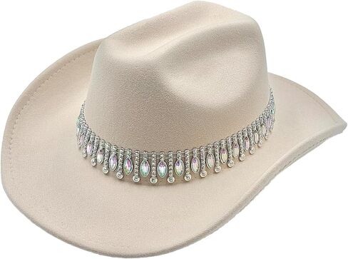 رعاة البقر الراعي للنساء اللامع للسيدات القبعة الغربية رعاة البقر الرجع in Kuwait