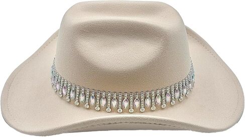 رعاة البقر الراعي للنساء اللامع للسيدات القبعة الغربية رعاة البقر الرجع in Kuwait