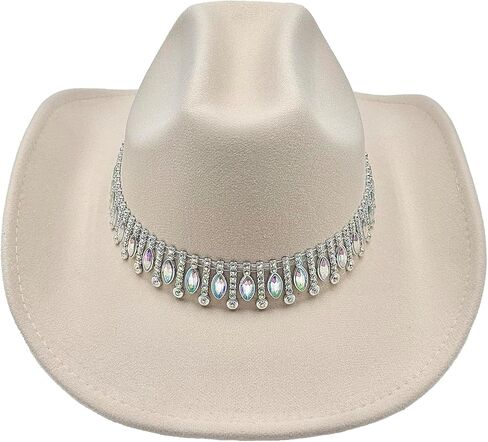 رعاة البقر الراعي للنساء اللامع للسيدات القبعة الغربية رعاة البقر الرجع in Kuwait