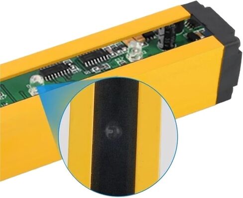 APS30 Safety Light Starta 44-54 Beam 40mm Rating 3/5/10M منطقة حماية مستشعر كهروضوئي 24V NPN PNP Universal (APS30-5040،5M المسافة) in Kuwait