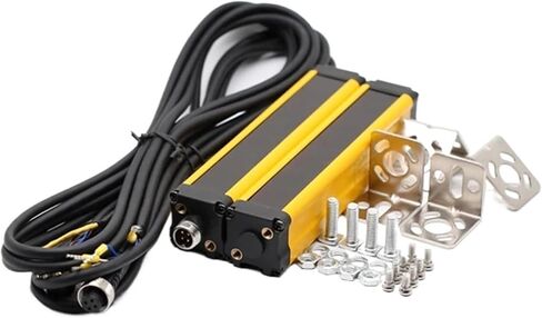 APS30 Safety Light Starta 44-54 Beam 40mm Rating 3/5/10M منطقة حماية مستشعر كهروضوئي 24V NPN PNP Universal (APS30-5040،5M المسافة) in Kuwait