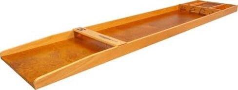 Heemskerk Sjoelbak HS-50 Match Dutch Shuffleboard - Premium Quality, Full-Size, Wooden Dutch Shuffleboard with Accessories - Made in the Netherlands in Saudi Arabia