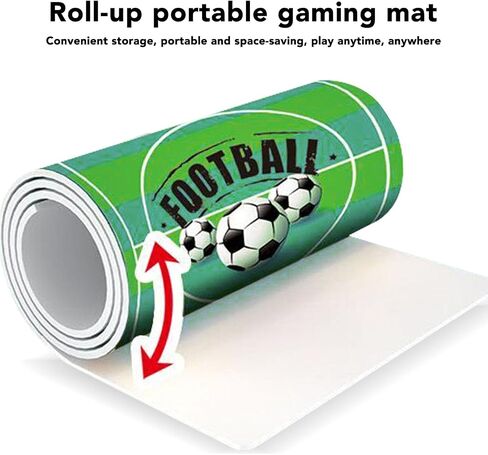 Tabletop Curling Game Football Type Fun Indoor and Outdoor Game Compact Curling Board Game Set 6 for Adults Kids in Saudi Arabia