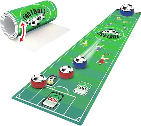 Tabletop Curling Game Football Type Fun Indoor and Outdoor Game Compact Curling Board Game Set 6 for Adults Kids in Saudi Arabia