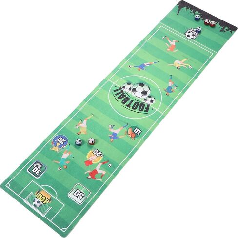 Tabletop Curling Game Football Type Fun Indoor and Outdoor Game Compact Curling Board Game Set 6 for Adults Kids in Saudi Arabia