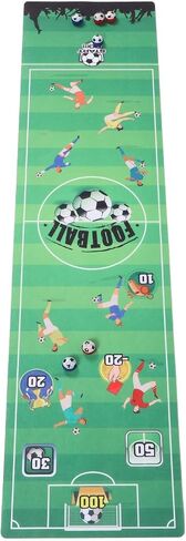 Tabletop Curling Game Football Type Fun Indoor and Outdoor Game Compact Curling Board Game Set 6 for Adults Kids in Saudi Arabia
