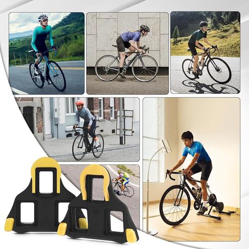 مرابط Bucklos SPD SL لأحذية ركوب الدراجات على الطريق متوافقة مع Pedals SPD-SL-SPD-SL-BH10/BH11/BH12 مرابط عائمة لبلووتون الداخلي والتدريب على الدراجات في الهواء الطلق in Kuwait