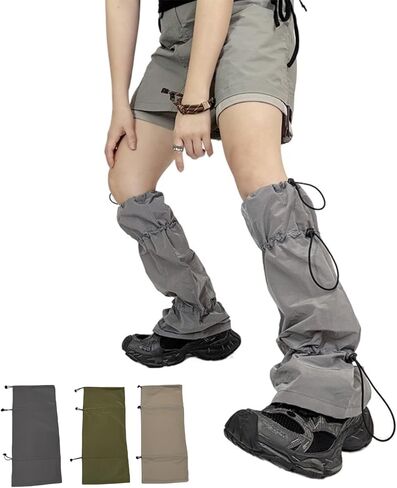 الأكمام y2k الساق الساق قابلة للتعديل Slouch Sock Women حماية أشعة الشمس في الهواء الطلق الأزياء العصرية على طراز الشارع in Saudi Arabia