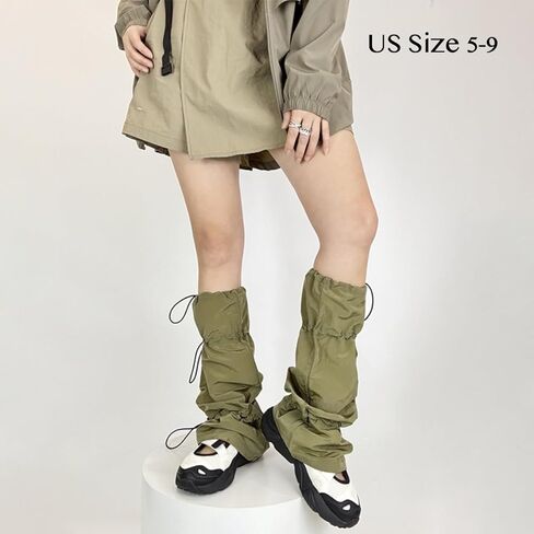 الأكمام y2k الساق الساق قابلة للتعديل Slouch Sock Women حماية أشعة الشمس في الهواء الطلق الأزياء العصرية على طراز الشارع in Saudi Arabia