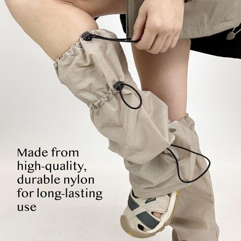الأكمام y2k الساق الساق قابلة للتعديل Slouch Sock Women حماية أشعة الشمس في الهواء الطلق الأزياء العصرية على طراز الشارع in Saudi Arabia